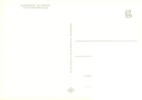 AK / Ansichtskarte  Johannisberg_Rheingau Caritasheim St Hedwig