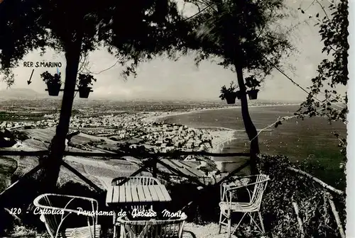 AK / Ansichtskarte  Cattolica__Provincia_Rimini_IT Panorama da Gabicce Monte