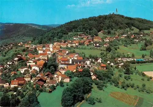 AK / Ansichtskarte  Schoenberg_Bayerischer_Wald Fliegeraufnahme