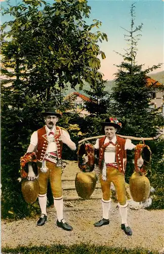 AK / Ansichtskarte  Urnaesch_AR Jodler-Duell der Streichmusik
