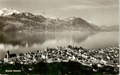 AK / Ansichtskarte  Gersau_Vierwaldstaettersee_SZ Panorama Alpen