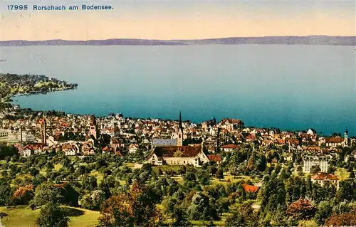 AK / Ansichtskarte  Rorschach_Bodensee_SG Panorama