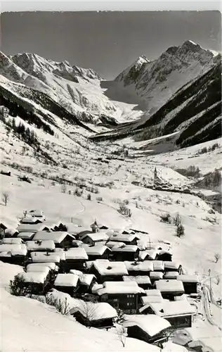 AK / Ansichtskarte  Loetschental_VS Ferden und Kippel mit Loetschenluecke