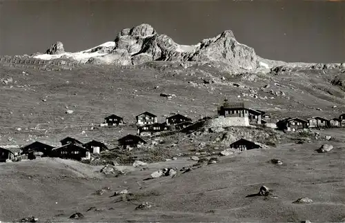 AK / Ansichtskarte  Loetschental_VS mit Hockenalp Kleines und Grosses Hockenhorn