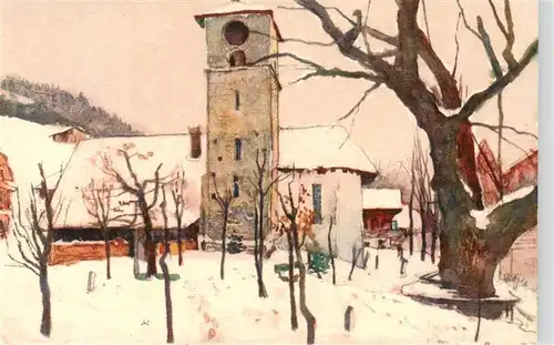 AK / Ansichtskarte  Weinfelden_TG Ortsmotiv Kuenstlerkarte