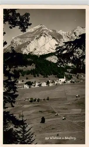 AK / Ansichtskarte  Wildhaus__SG mit Schafberg