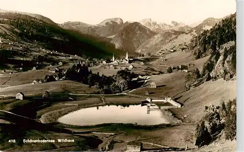 AK / Ansichtskarte  Wildhaus_Schoenenboden Schoenenbodensee