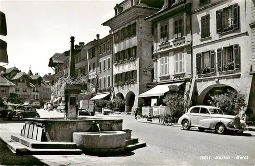 AK / Ansichtskarte  Murten_Morat_FR Dorfbrunnen