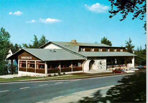 AK / Ansichtskarte  Fleckl_Oberwarmensteinach Hotel Restaurant Hirscheck