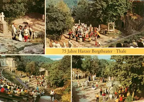 AK / Ansichtskarte  Thale_Harz Harzer Bergtheater Teilansichten