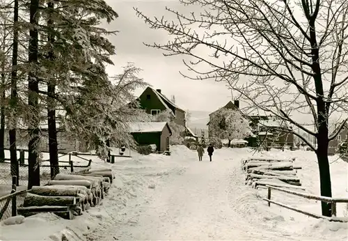 AK / Ansichtskarte 73921631 Kretscham-Rothensehma Winteridyll