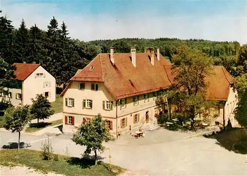 AK / Ansichtskarte  St_Johann_Wuerttemberg Gestuetsgasthof St Johann