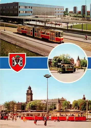 AK / Ansichtskarte 73921653 Plauen__Vogtland Am Oberen Bahnhof Hist Strassenbahn Otto Grotewohl Strasse