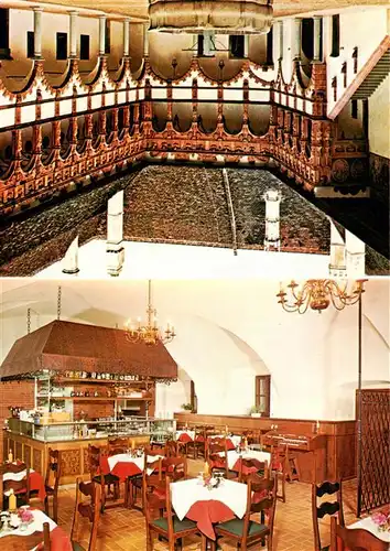 AK / Ansichtskarte  Melk_Donau_Niederoesterreich_AT Renaissance Schloss Schallaburg Restaurant Taverne Kaffee