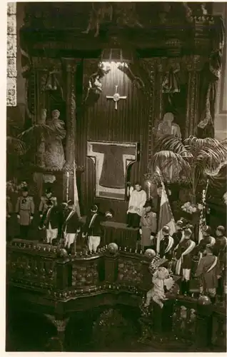 AK / Ansichtskarte  Trier Ausstellung des hl Rocks im Dom zu Trier 1933