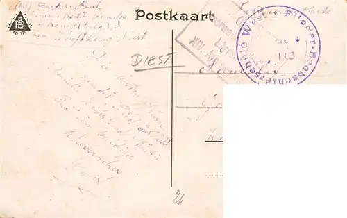 AK / Ansichtskarte  Diest_Vlaams-Brabant_Belgie Panorama Feldpost