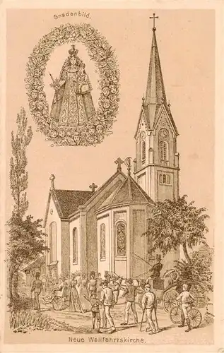 AK / Ansichtskarte  Kloster_Allerheiligen_Schaffhausen_SH Gnadenbild Wallfahrtskirche