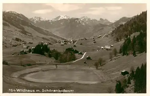 AK / Ansichtskarte  Wildhaus_Schoenenboden Panorama