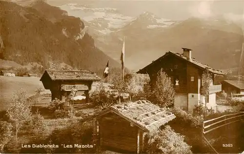 AK / Ansichtskarte  Les_Diablerets_VD Les Mazots