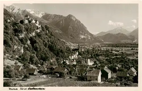 AK / Ansichtskarte  Vaduz_Liechtenstein_FL Panorama