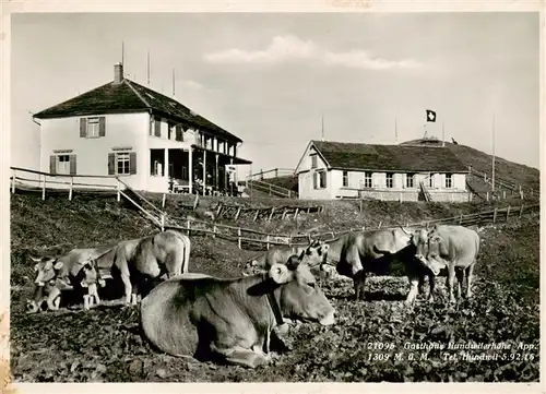 AK / Ansichtskarte  Hundwil_AR Gasthaus Hundwilerhoehe