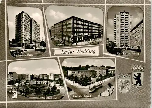 AK / Ansichtskarte 73921816 Wedding_Berlin Ernst Reuter Heim Rathaus Ernst Reuter Siedlung Nettelbeckplatz Haus der Jugend