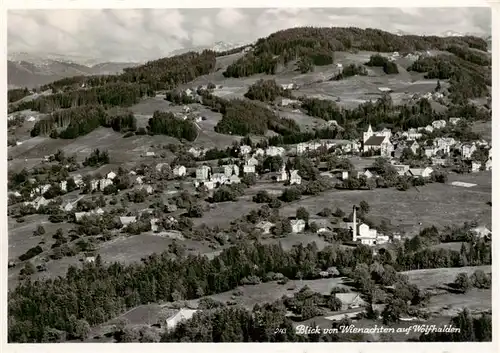 AK / Ansichtskarte  Wolfhalden_AR Blick von Wienachten
