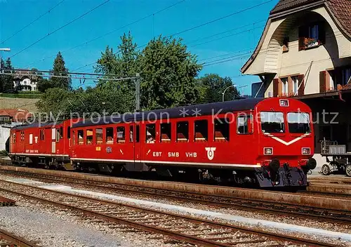 AK / Ansichtskarte  Eisenbahn_Railway_Chemin_de_Fer Emmental Burgdorf Thun-Bahn 