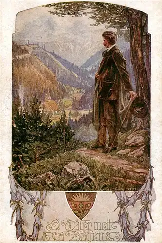 AK / Ansichtskarte  Schulverein_Deutscher_Nr. Nr. 1044 Bergen Wald Lito 