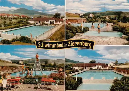 AK / Ansichtskarte  Zierenberg Schwimmbad Teilansichten