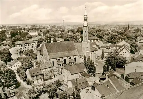 AK / Ansichtskarte 73922002 Zittau Blick vom Johannisturm zur Klosterkirche