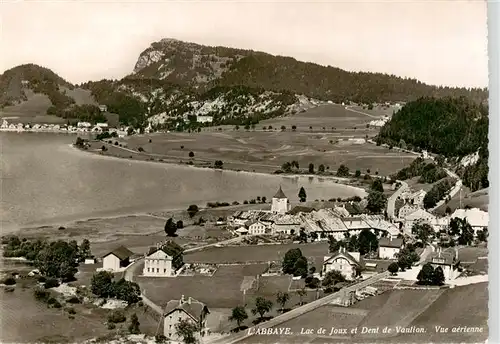 AK / Ansichtskarte  L_Abbaye__VD Lac de Joux et Dent de Vaulion vue aérienne
