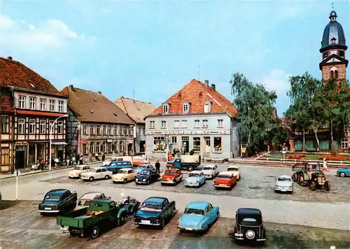 AK / Ansichtskarte  Waren_Mueritz Markt