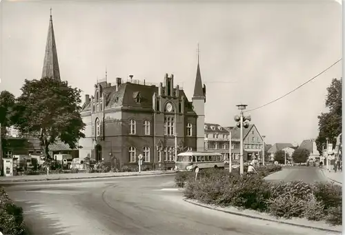 AK / Ansichtskarte  Bergen__Ruegen Am Karl-Marx-Platz