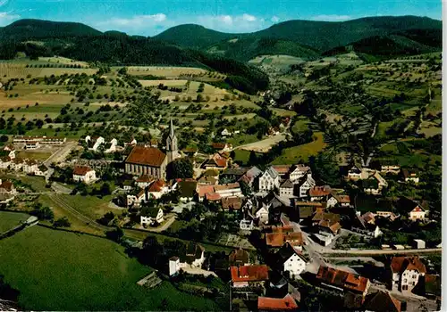 AK / Ansichtskarte  Oberharmersbach Panorama Luftkurort im Schwarzwald