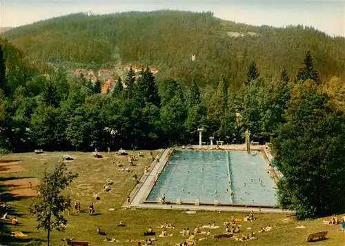 AK / Ansichtskarte  Triberg Schwimmbad