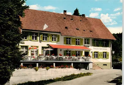 AK / Ansichtskarte 73922115 Schweigmatt_Schopfheim Café Pension Greiner