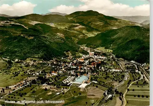 AK / Ansichtskarte  Hausen_Wiesental Panorama Schwarzwald