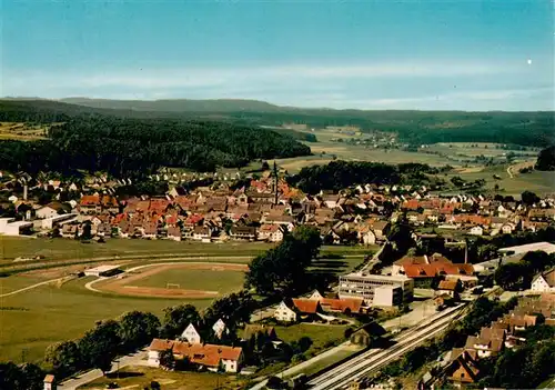 AK / Ansichtskarte  Braeunlingen Fliegeraufnahme