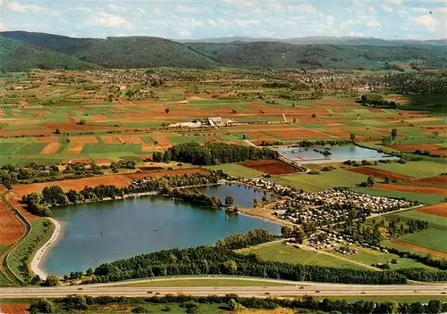 AK / Ansichtskarte  Schuttern_Friesenheim Naherholungsheim Campingplatz Baggersee