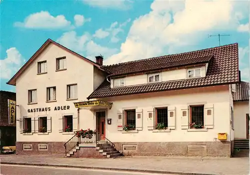 AK / Ansichtskarte 73922144 Reichenbach_Lahr Gasthof Pension Adler