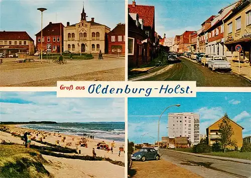 AK / Ansichtskarte  Oldenburg__Oldenburg Teilansichten Zentrum Hochhaus Strand