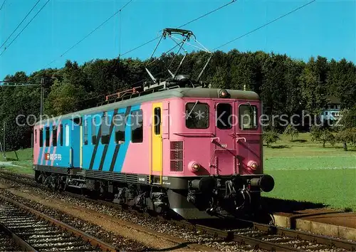 AK / Ansichtskarte 73922155 Eisenbahn_Railway_Chemin_de_Fer Schweizerische SBB Elektrischer Triebwagen Be 4/6 1613