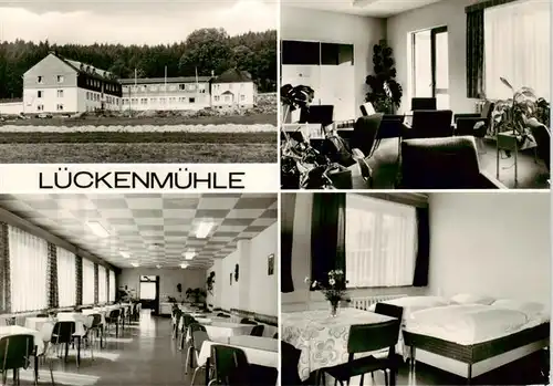 AK / Ansichtskarte 73922174 Remptendorf OT Lueckenmuehle Betriebsferienheim des VEB Narva Berlin