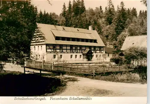 AK / Ansichtskarte  Schellerhau Ferienheim Schellermuehle