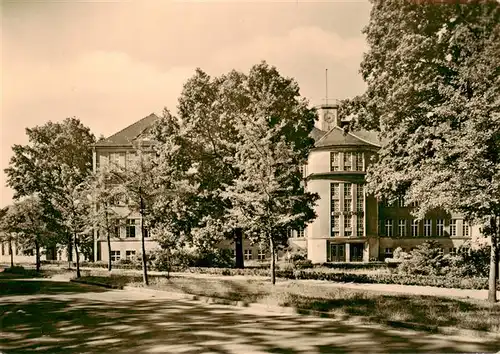 AK / Ansichtskarte  Rathenow Karl Marx Schule am Friedrich Ebert Ring