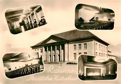 AK / Ansichtskarte 73922187 Rathenow Staatliches Kulturhaus Details