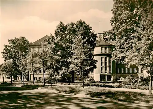 AK / Ansichtskarte  Rathenow Karl Marx Schule am Friedrich Ebert Ring