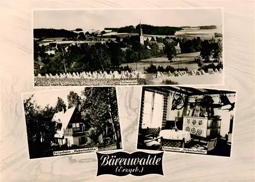 AK / Ansichtskarte  Baerenwalde Panorama Ferienheim Hubertushoehe 