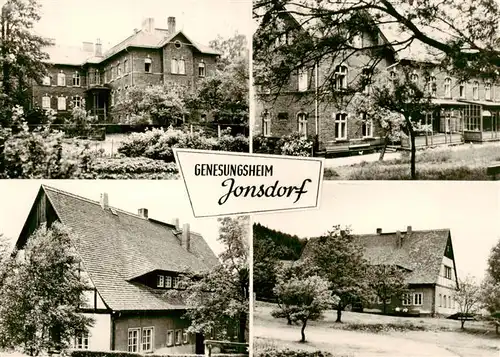 AK / Ansichtskarte  Jonsdorf_Saechsische_Schweiz Genesungsheim Jonsdorf Details